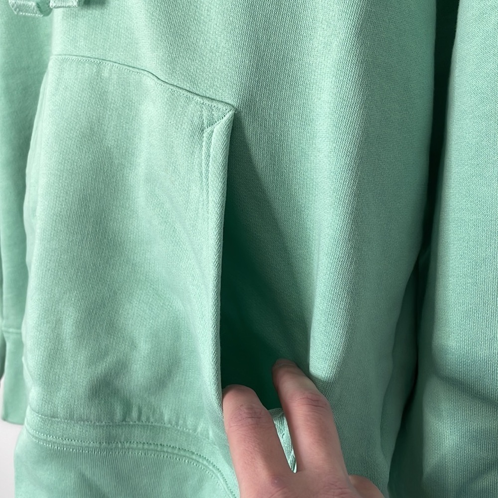 Acne Studios Ferris Face Hoodie Sweatshirt Mint Size S - Picture 6 of 6